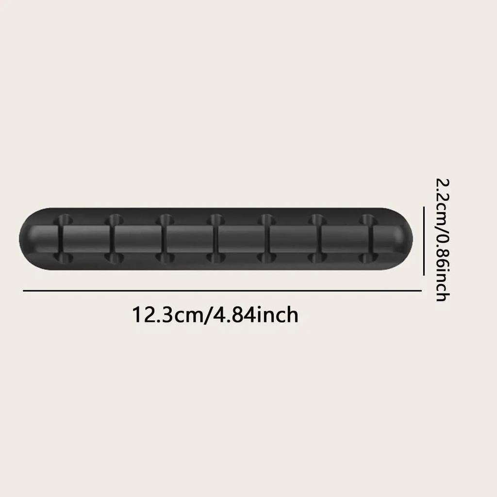 1 pc-Wire Manager USB Wire Management Clip, suitable for 3-pack cable clips in cars, homes, and offices