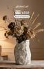 French Retro Cream Ceramic Vase for Floral Arrangements – Elegant Living Room & Dining Table Decor
