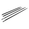 4PCS Car Window Moulding Trim Noise Reduction 68160 AE010 Replacement for Sienna 2003 To 2010