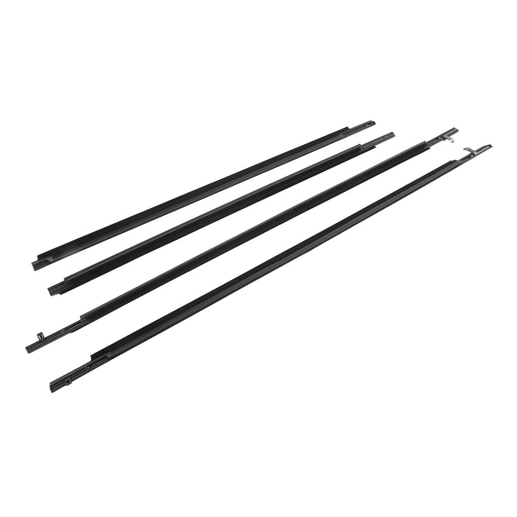 4PCS Car Window Moulding Trim Noise Reduction 68160 AE010 Replacement for Sienna 2003 To 2010