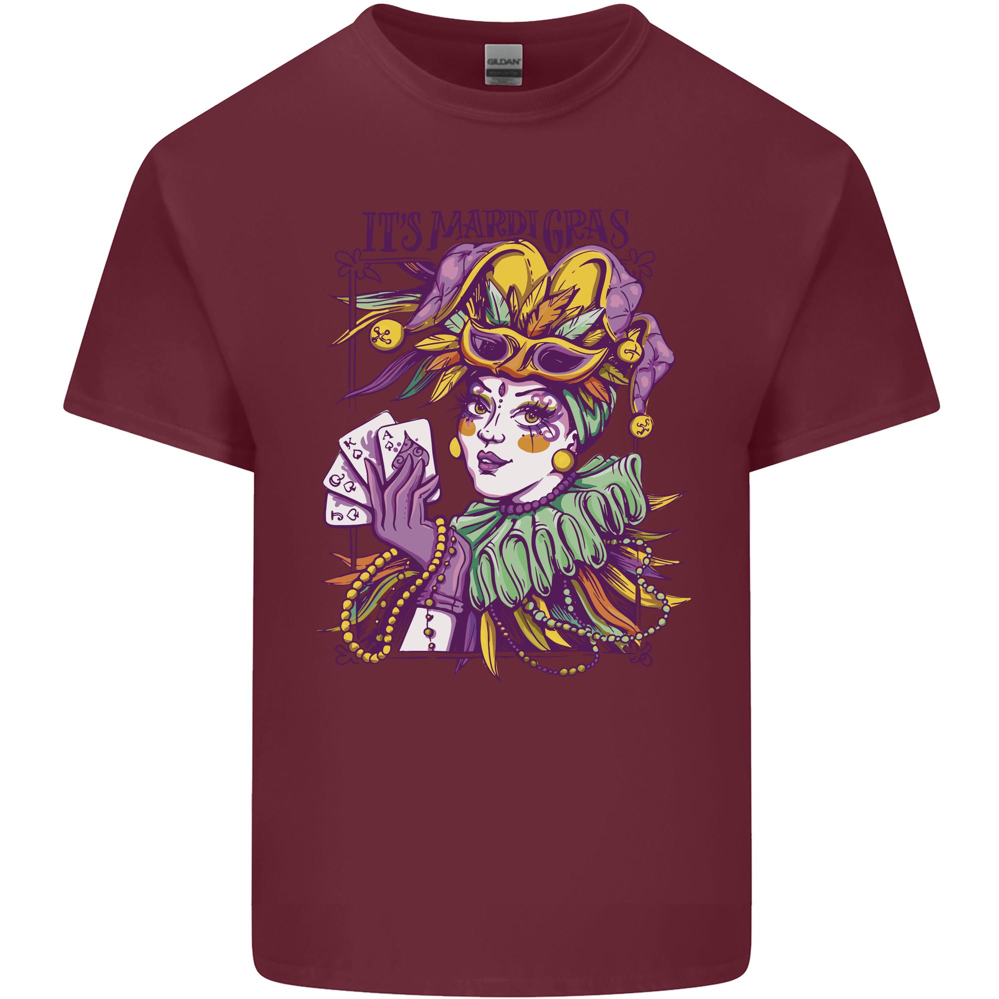 Carnival Its Mardi Gras Unisexs Light Cotton TShirt S