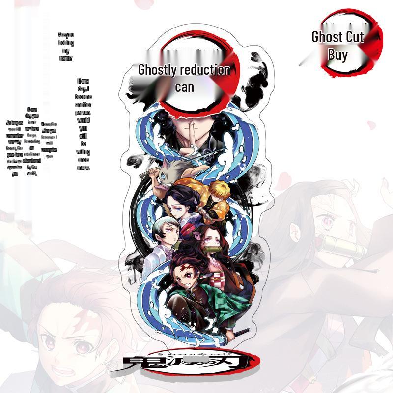 Demon Slayer 40-1 Duży Akrylowy Standee: Kolekcjonerska figurka Tanjiro i Nezuko