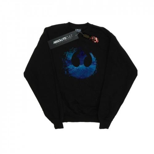 Star Wars: The Rise of Skywalker Womens/Ladies Star Wars The Rise Of Skywalker Resistance Symbol Wave Sweatshirt