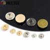20Sets Meetee Snap Fasteners 10-25mm Metal Snaps Press Studs Buttons for Sewing Jacket Coat Leather Craft Hardware Accessories