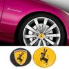 4pcs 56mm Alloy Car Wheel Center Hub Caps Stickers Accessories
