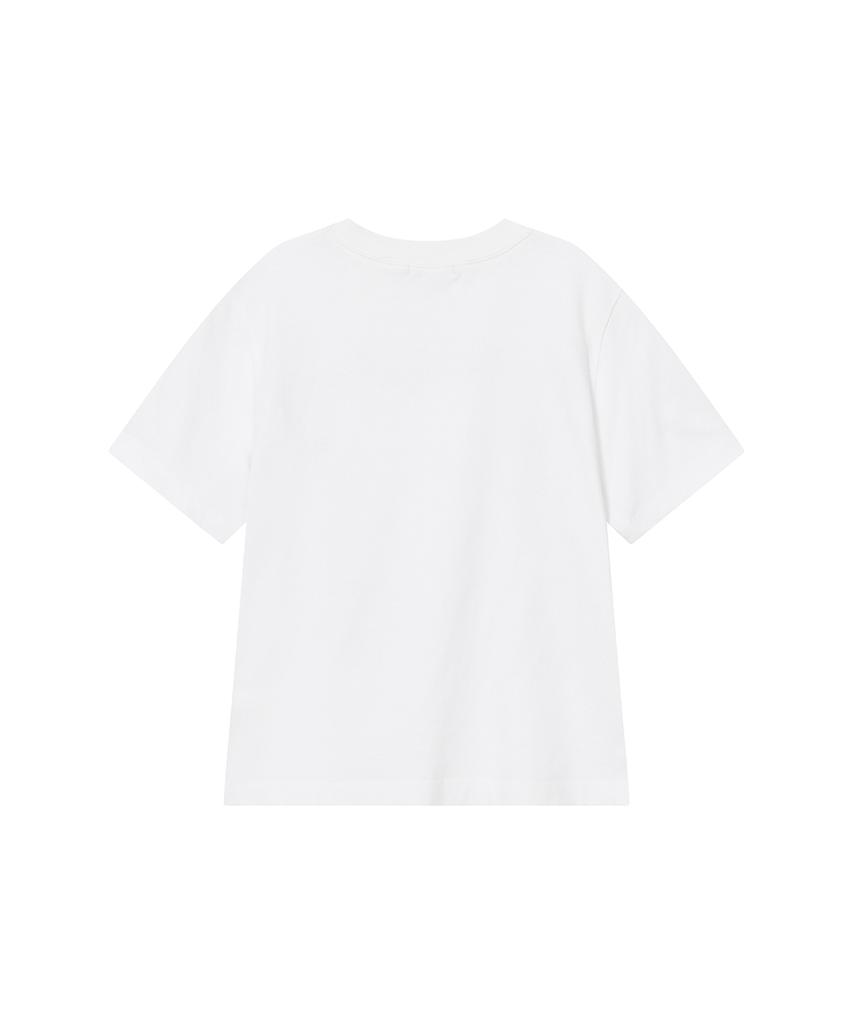 MISEKI SEOUL Chicano Lettering Short Sleeve White