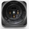 Panasonic Grounded 3P20A Square Outlet Black WK1420