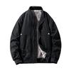 Casual Men's Jacket Spring and Autumn Casual Flight Men's Jacket Loose Versatile Jacket Fleece Baseball Jacket
