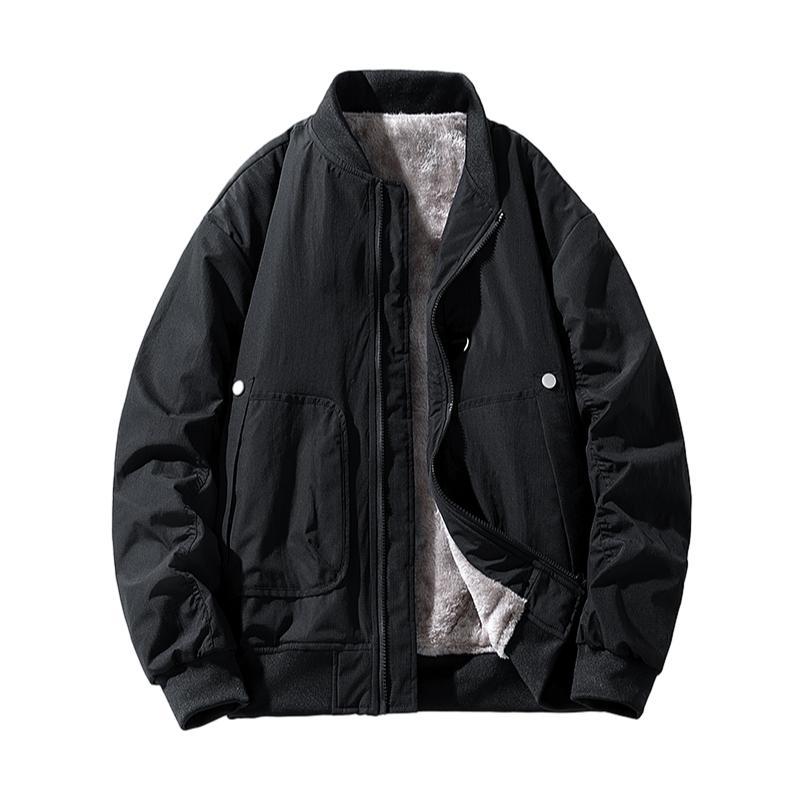 Повседневная мужская куртка весна-осень повседневная мужская куртка для полетов свободная универсальная куртка флисовая бейсбольная куртка L