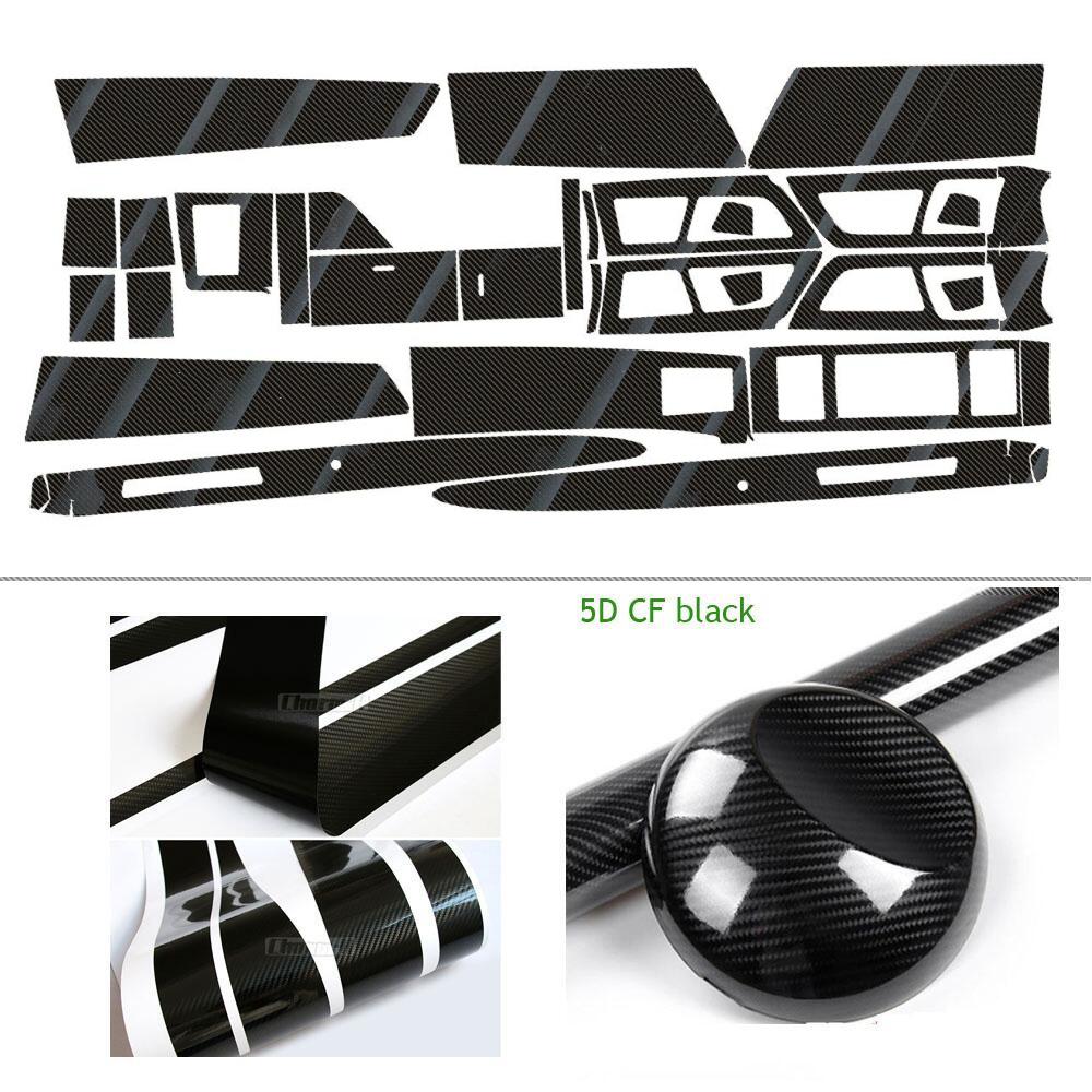 For Jaguar XF X250 2008-2015 Interior Central Control Panel Door Handle 5D Carbon Fiber Stickers Decals Car Styling Accessorie