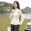 Baleno Women's Stand-Collar Slim-Fit Casual Winter Jacket
