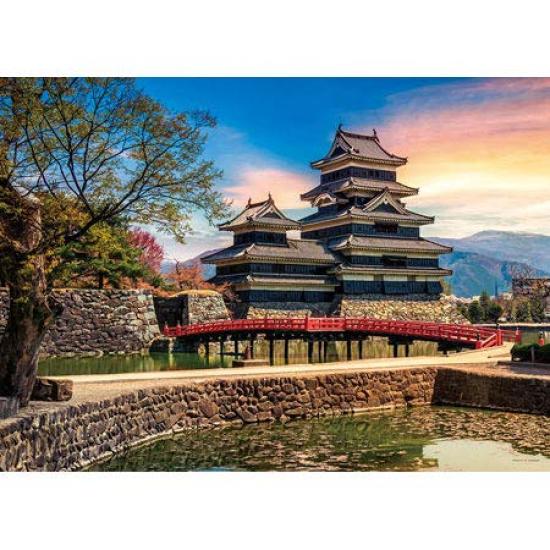 

Yanoman [Made in Japan] 500-Piece Jigsaw Puzzle: Japanese Landscape: Matsumoto Castle Standing in the Sunset (Nagano) (38x53cm) 05-1038 Pieces,