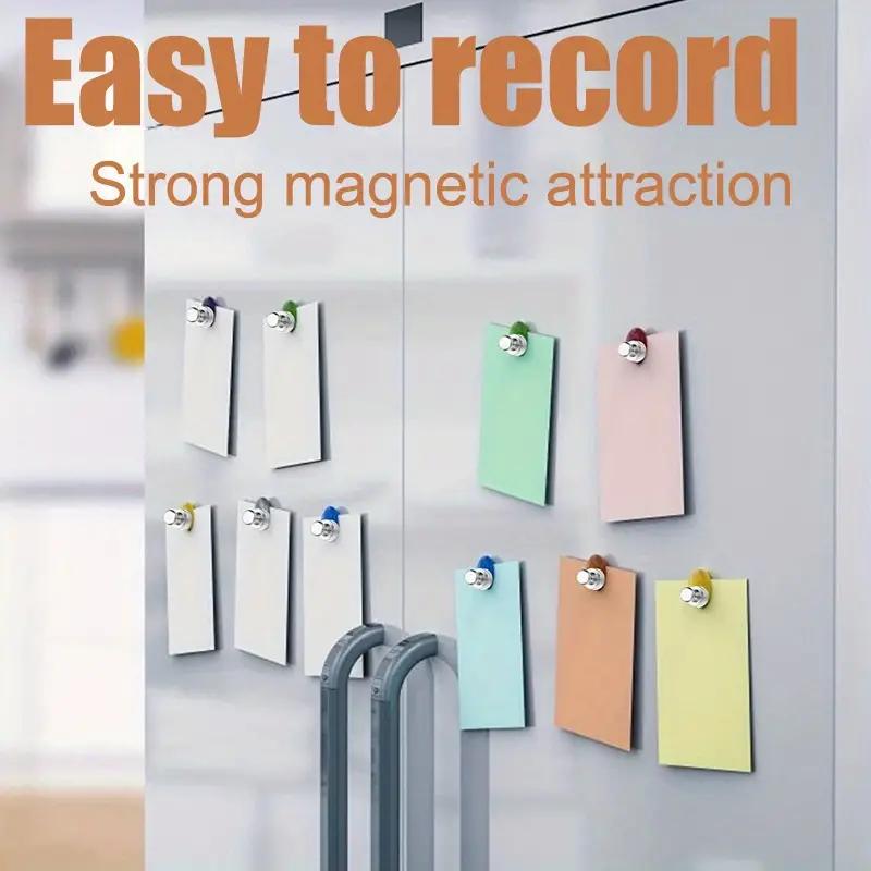 10pcs Strong Magnetic Thumbtack T12X16 Metal Magnetic Nail Kitchen Painting Pendant Punch Free Magnetic Thumbtack Magnet