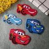 Lightning McQueen Pixar ironing, ironing and sewing patches, cute creative clothing decoration cartoon decals holiday gift