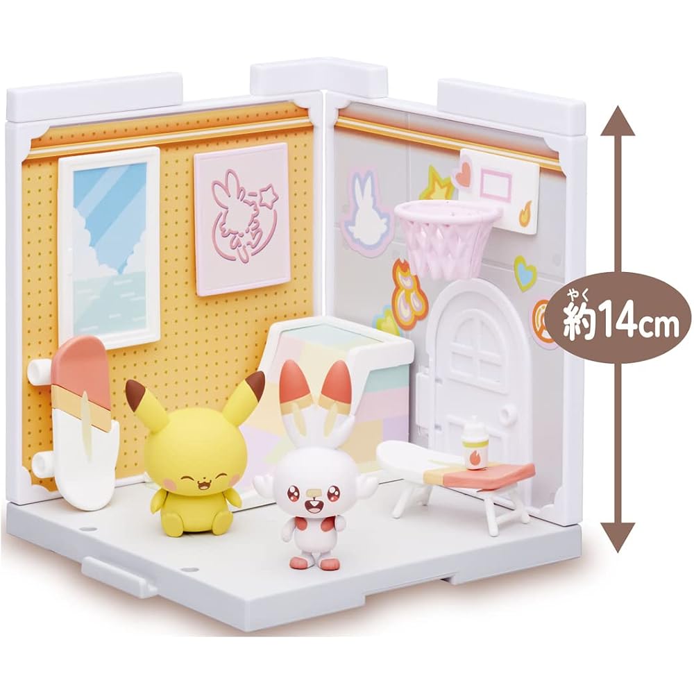 TAKARA TOMY (TAKARA TOMY) Pokemon Pokepiecehouse Studio Hibany & Pikachu