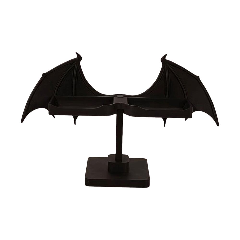 Funny Bat Wing Eyeglasses Holder Gothic Style Halloween Ornaments Storage Rack Creative Jewelry Display Stand Desk Display