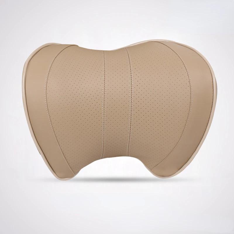 Car Headrest Neck Pillow For Seat Chair In Auto Memory Foam Cotton Cushion Fabric Cover Soft Head Rest Travel Office Support