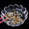 Nail Brush Holder Stand Organizer Case Cleaner Container Storage Box Tray Plate Rhinestone Glitter Display Nail Art Tools
