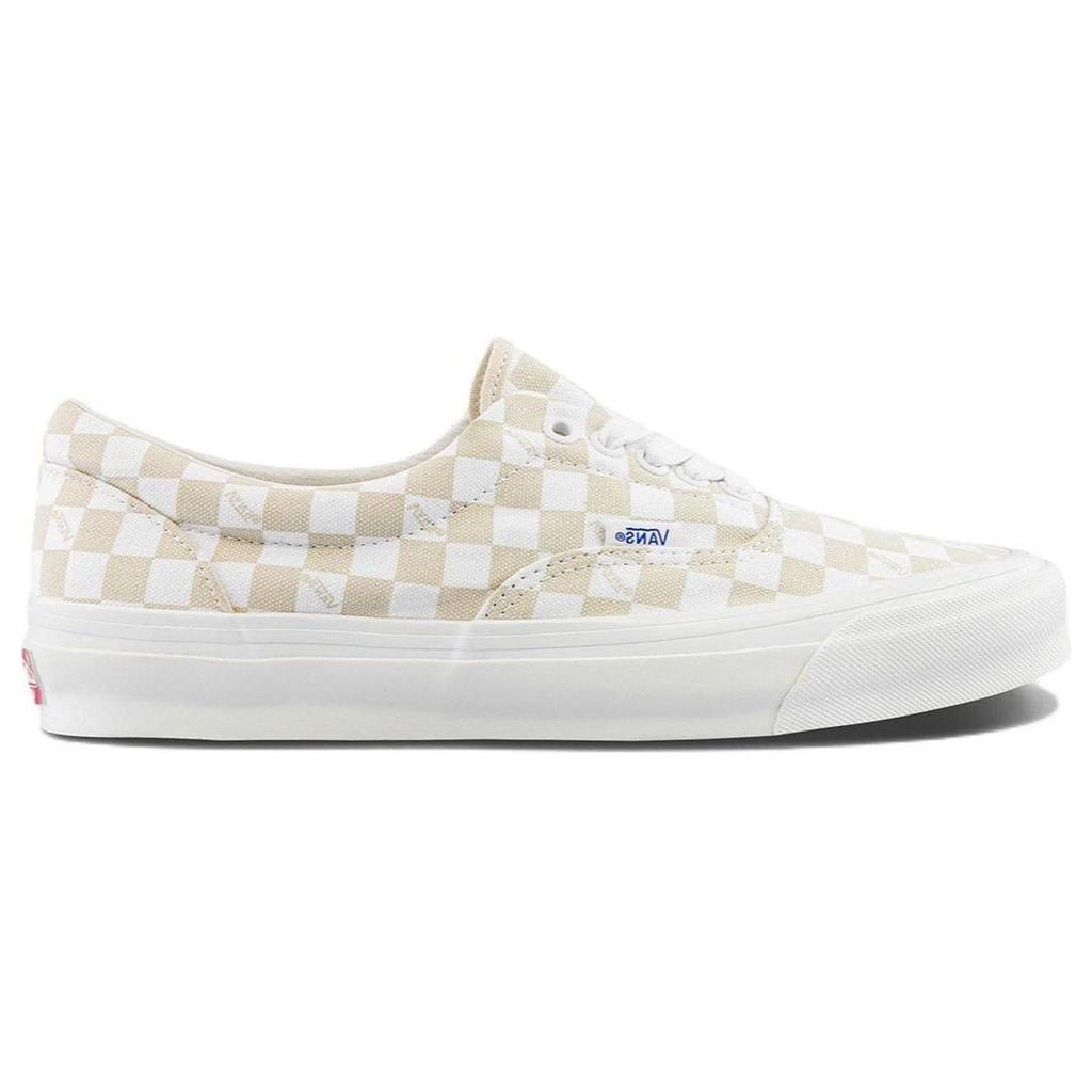 Vans Era Vault Og Lx Canvas Checkerboard Fashion Low-Top Skate Shoes Unisex Sneakers White VN0A3CXNB50