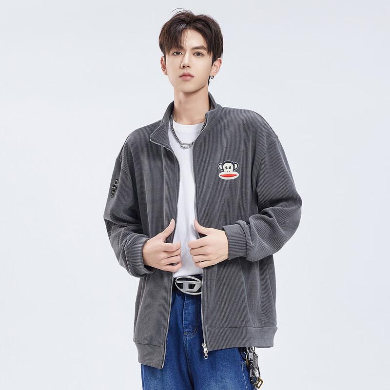 

Paul Frank Men s Casual Stand Collar Jacket M