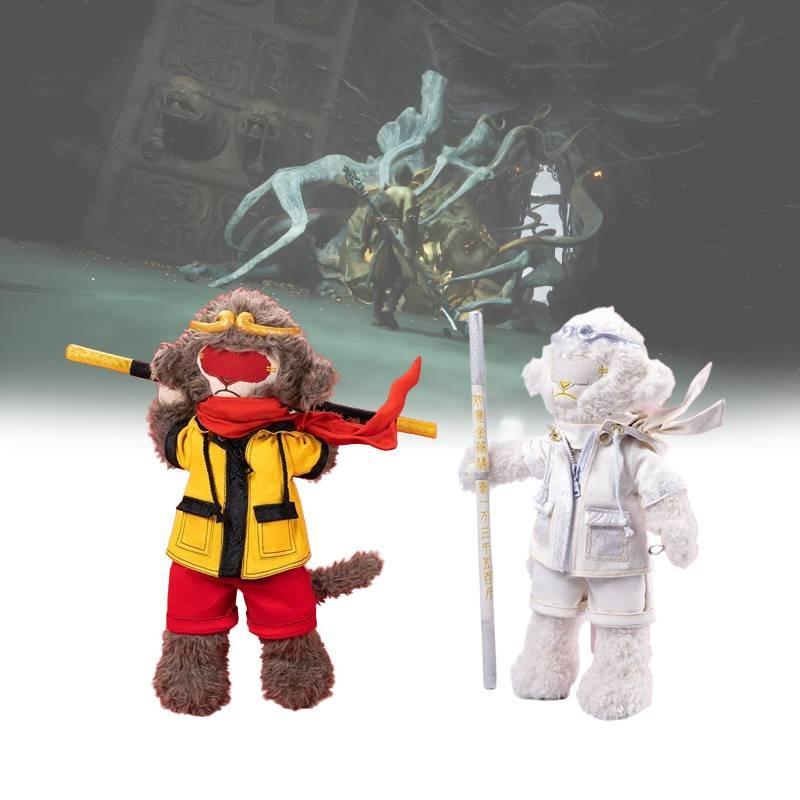 Wukong Black Myth Plush Toys Cute Cartoon Boys Birthday Holiday Dolls Gifts
