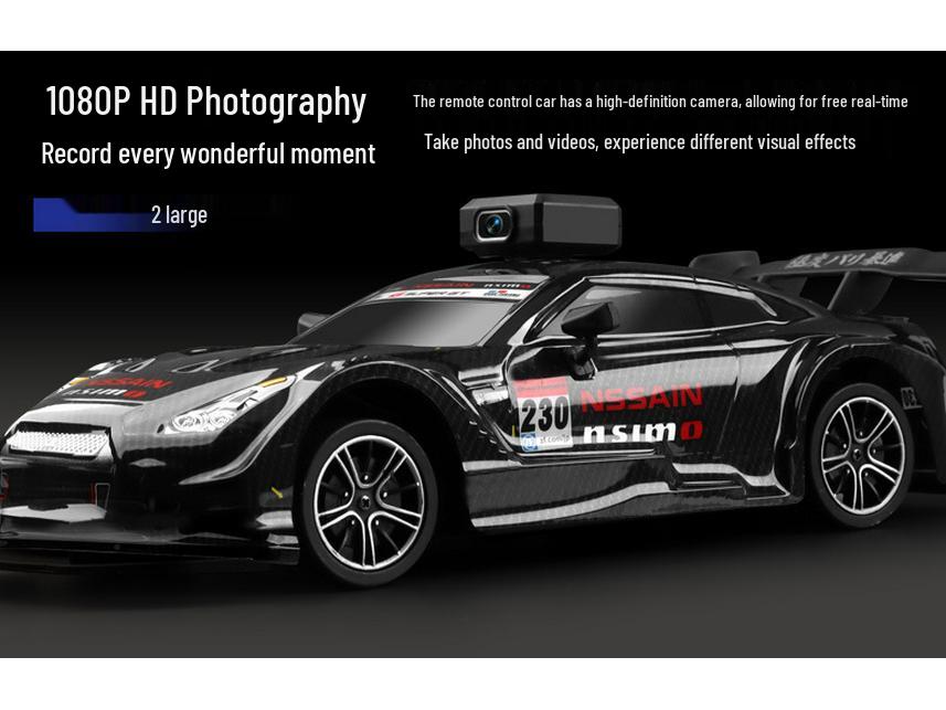 High-Speed RC Police Racing Car Toy for Kids Ages 5-8: Electric, Off-Road & Drifting Capabilities