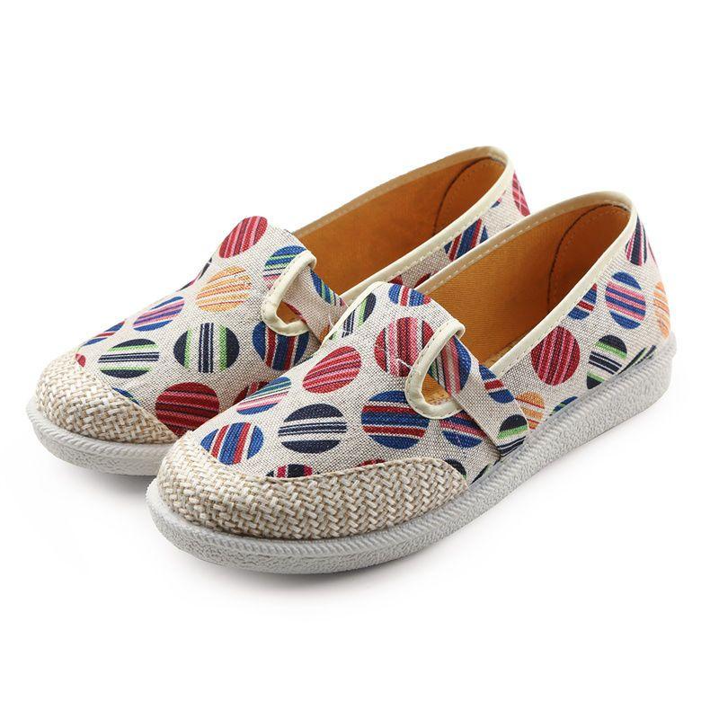 Женская обувь Старая пекинская тканевая обувь Обувь для матери Туфли на плоской подошве — фото 11