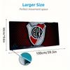 River Plate Mouse Pad, Large Gaming Desk Mat, Non-slip XXL Mousepad for Laptop & Tablet, Mini PC Playmat with Stitched Edges