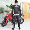 Motorcycle Riding Jacket Pants Set Men Women Breathable Protective Gear Anti-Fall Crash Suit