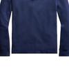 Polo Ralph Lauren Couleur Unie Col Montant Demi-Zip Pull-Over Manches Longues Sweat Homme Bleu 710877001-004