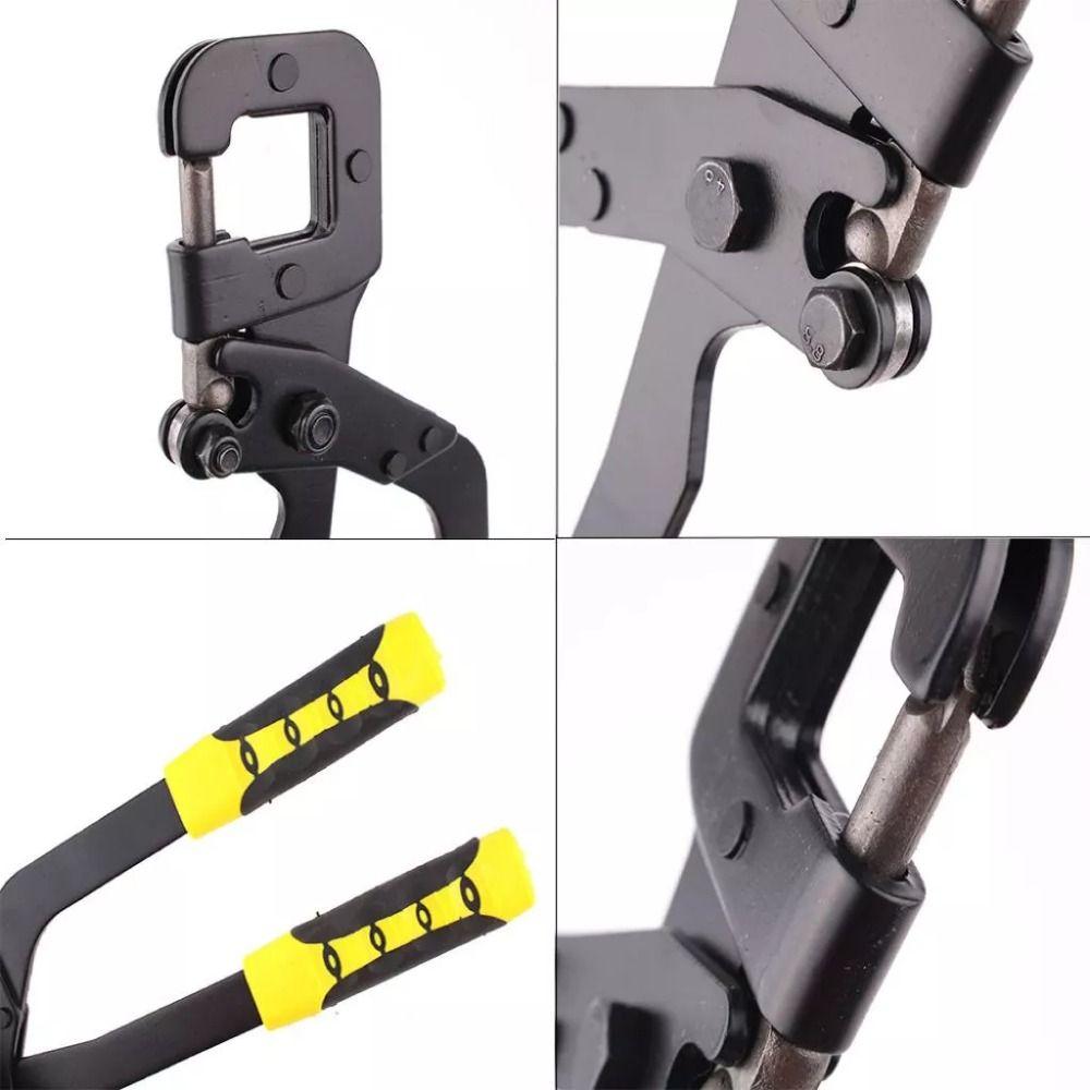 Professional Keel Pliers Zinc Zinc Alloy Steel Punching Pliers Special Tool Rivet-free Pliers  Drilling