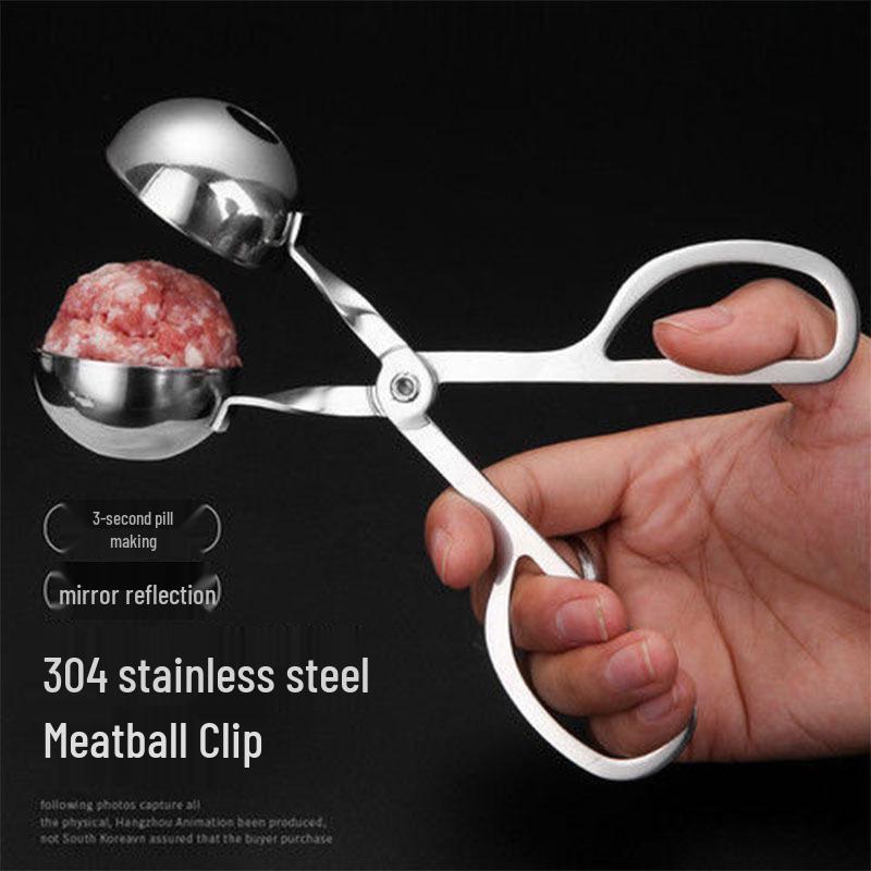 Edelstahl-Schnell-Fleischbällchen-Werkzeug - Einfach zu bedienende Klemme