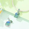 925 Silver Green Series Longing For The Tree Of Free Life Charms Beads For Women Fit Bracelet DIY Jewelry Gift