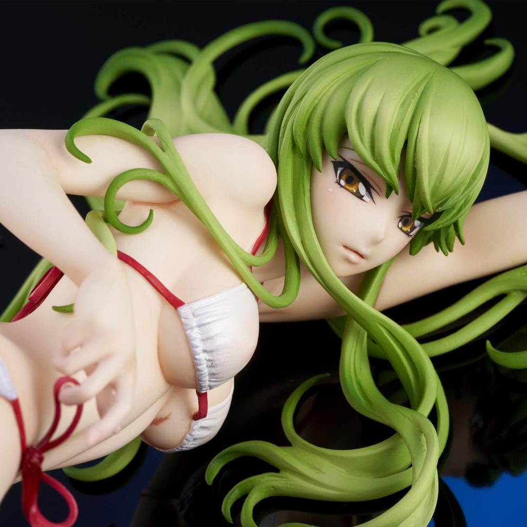 Code Lelouch of the Rebellion Swimsuit PVC ABS Painted Complete Figure Geass C.C. Ver. Non-scale &
