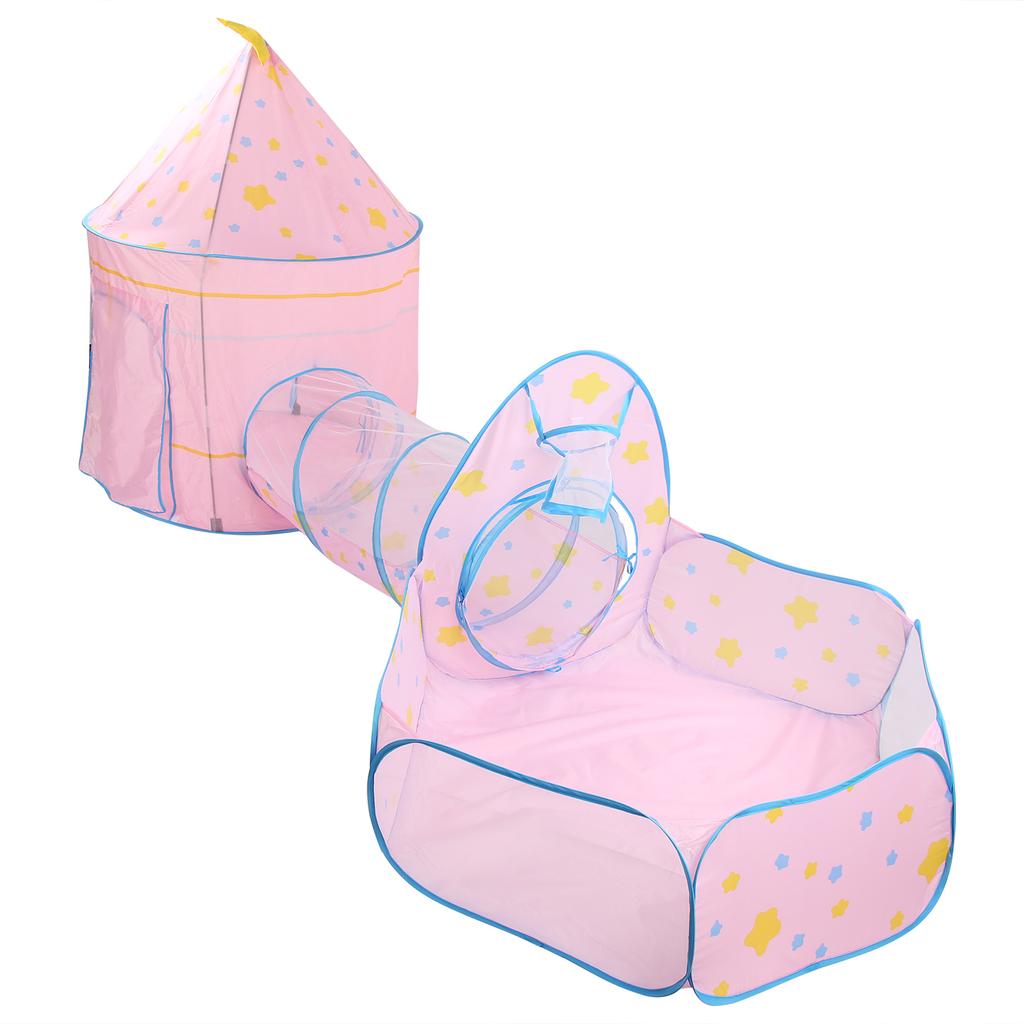3pcs Baby Tent Kid Crawling Tunnel Play Tent Indoor Children Toddler Toy   Pool