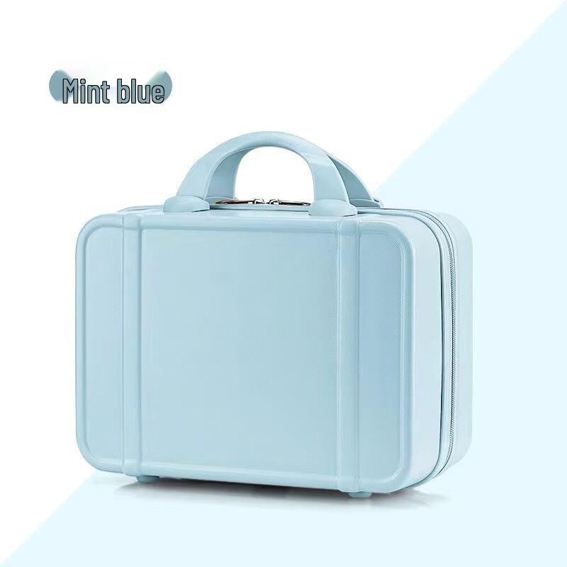 14-Inch Portable Carry-on Suitcase with Trolley Strap 14-inch