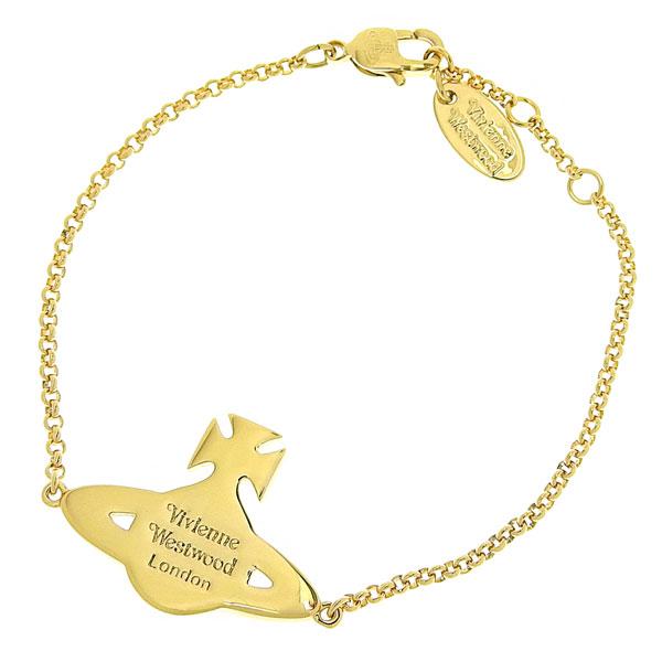 

Vivienne Westwood Minimalist Design Brass Bracelet Women bracelets Gold 6102021202R518 Basic Packaging-Dust Bag+Box