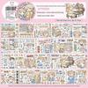 Sakura Date Heart Handbook Tape - Full Roll Set, Japanese Washi Tape for Girls