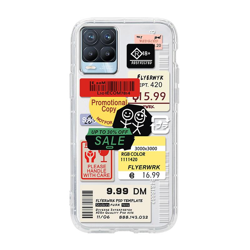 

Чехол Realme 8 Pro для Realme GT Neo 7 7i 6 C21 GT Master Narzo 30 5G Q3 V13 Q3i 8Pro 6Pro, прозрачный силиконовый милый чехол Realme V13(5G)