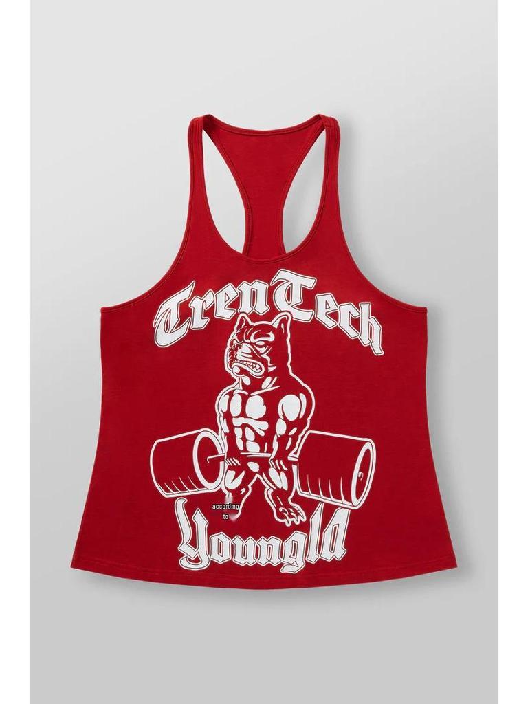 New Men's Sleeveless Cotton Sports Tank Top - Loose Fit for Running & Fitness