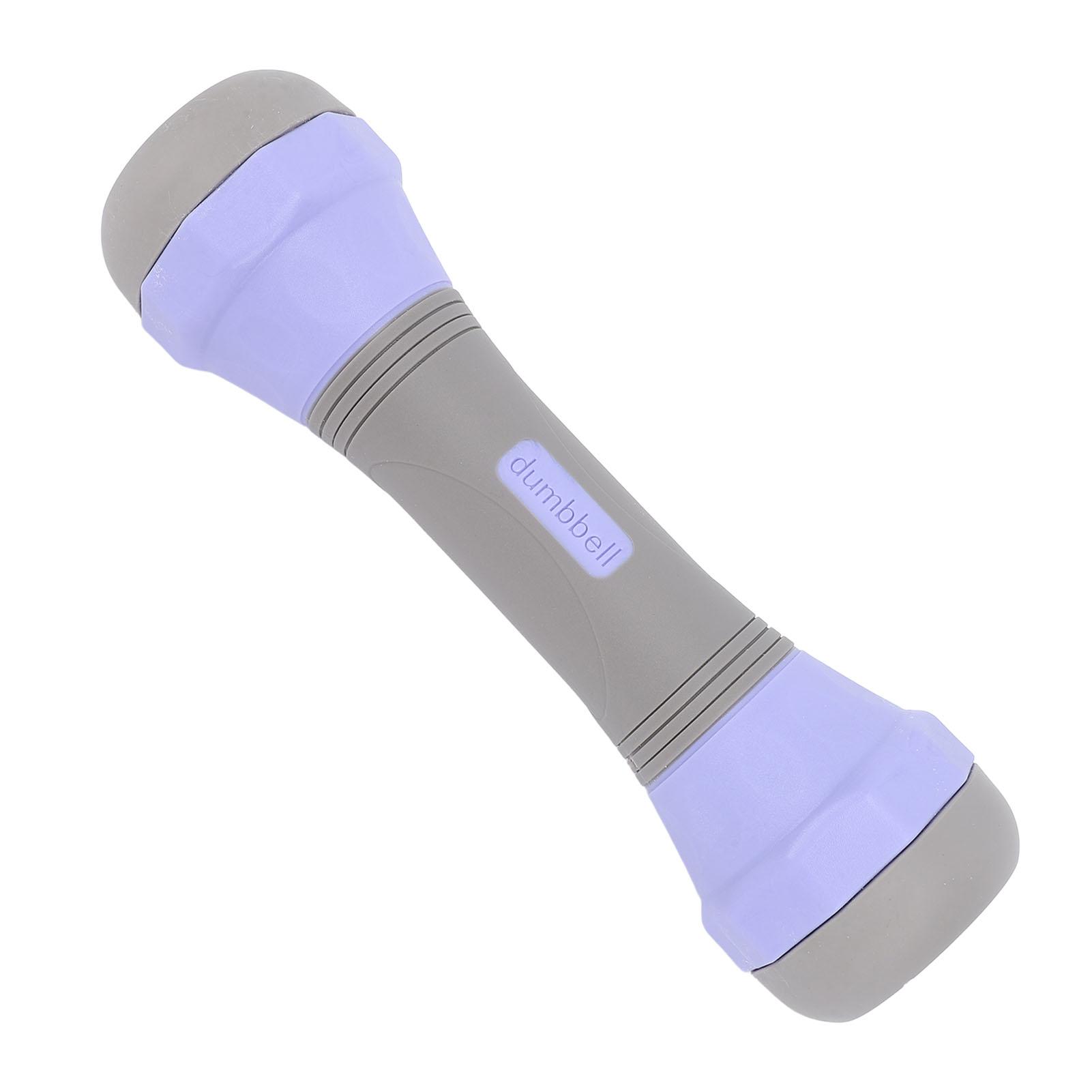 

2 шт. Гантелі Зручний хват Легко чистити 1 кг 1,5 кг 2 кг Регульована вага Гантелі для жінки Фіолетовий