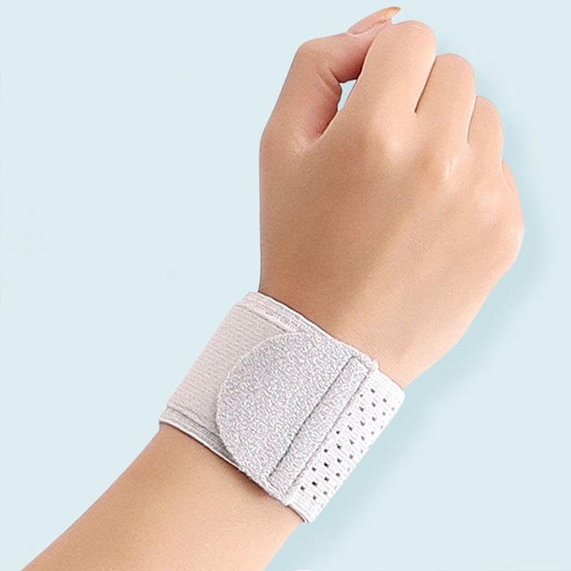 

1 шт. Напульсник Дышащий Тонкий Компрессионный Напульсник Поддержка Для Тренировок Фитнеса Тяжелой Атлетики Тендинита Боли Растяжения Унисекс серый