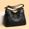 Fashion Shoulder Messenger Bags for Women 2024 New Purses and Handbags Soft Leather Crossbody Bags Casual Small Tote Bag