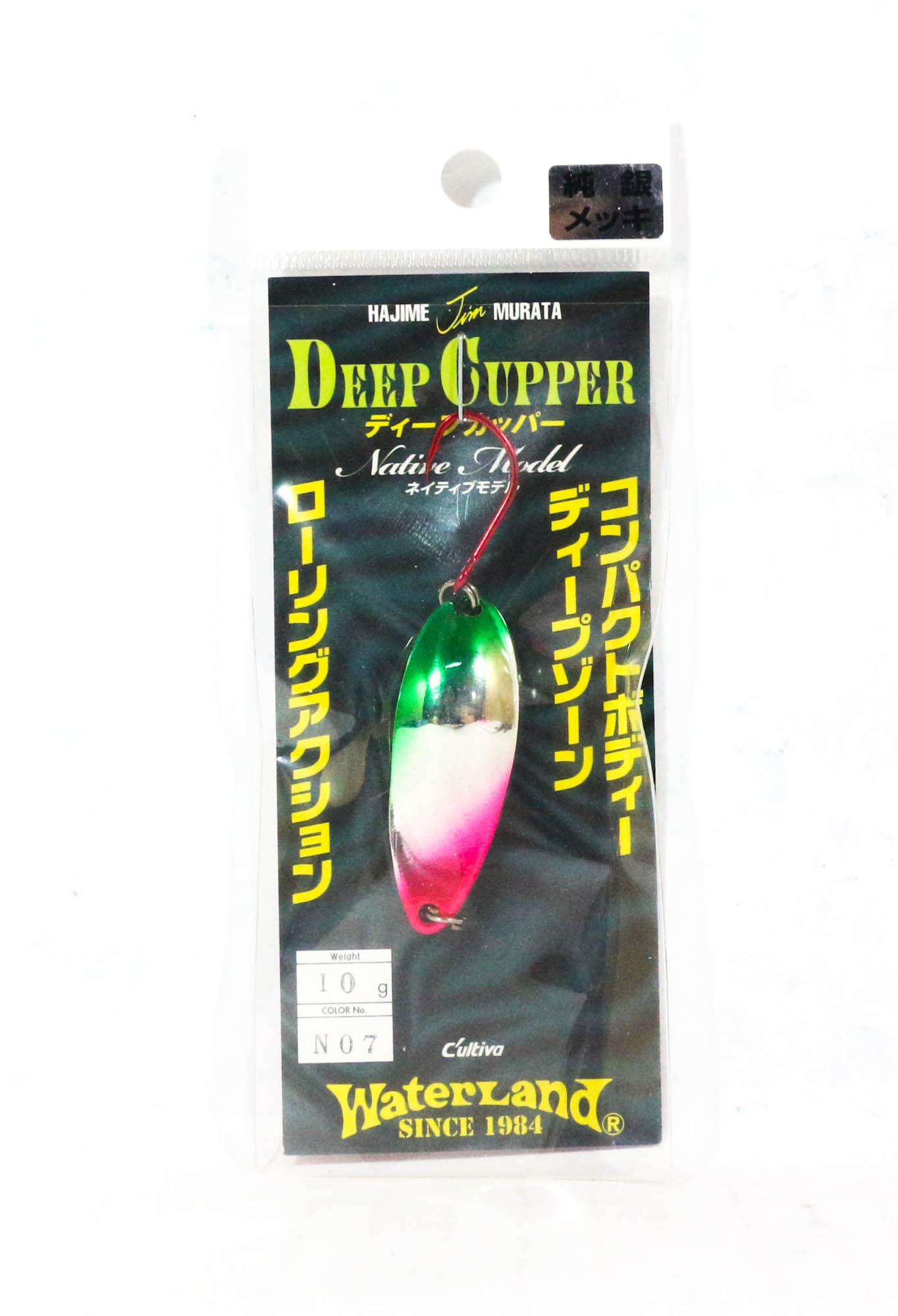 

Распродажа Water Land Spoon Deep Cupper Native 10 грамм Тонущая приманка 7 (7268)