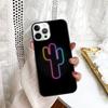 Purple Neon Lights Phone Case For Samsung Galaxy S10 S22 S23 S24 Note 10 20 Lite S20 Plus S21 Ultra Back Cover