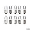 10PCS BA9S LED Light Bulbs T4W LED Instrument Panel Gauge Dash Interior Light Reading Lamp Super Bright 12V Car Led Light Bulbs 7