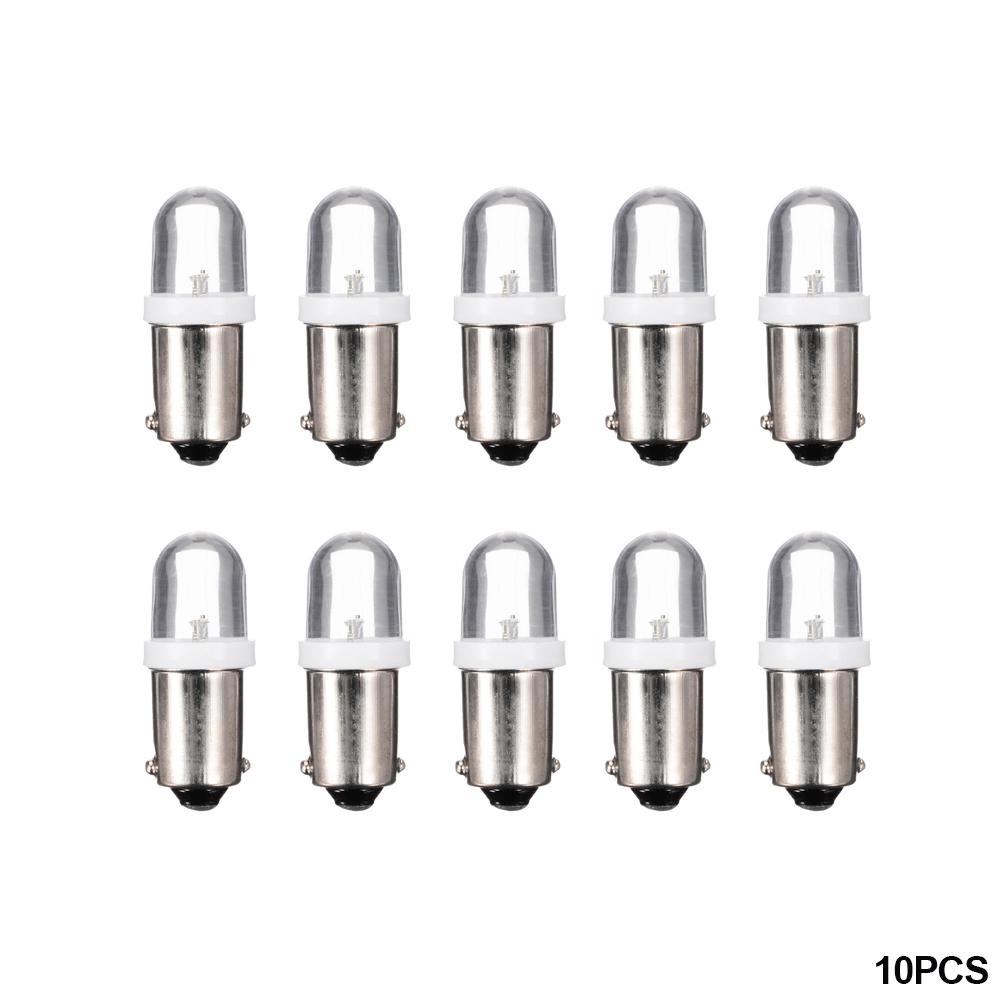 10PCS BA9S LED Light Bulbs T4W LED Instrument Panel Gauge Dash Interior Light Reading Lamp Super Bright 12V Car Led Light Bulbs 7