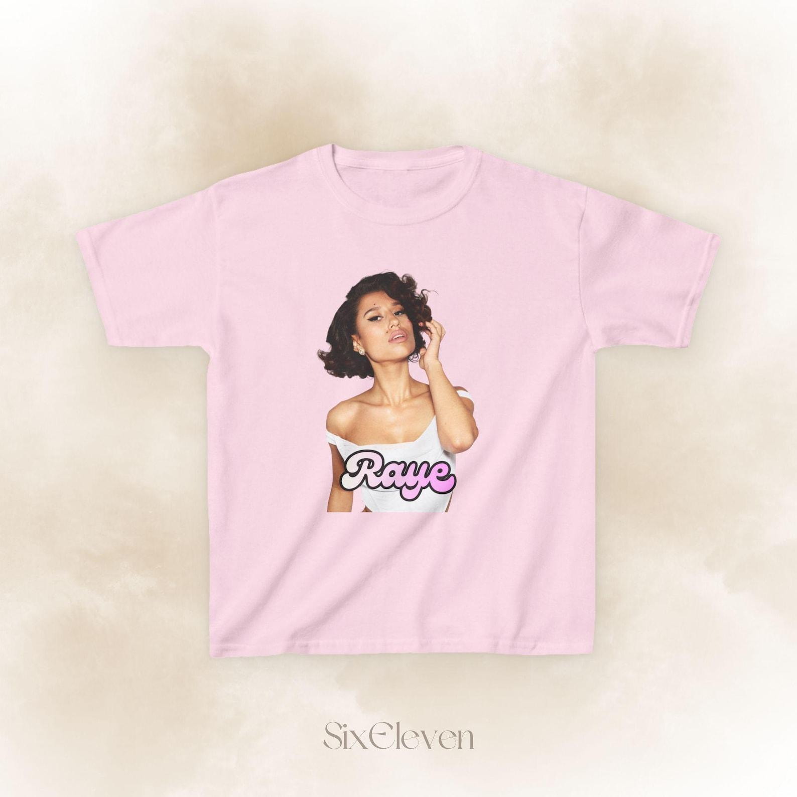 Raye KIDS Tour T-Shirt - This Tour May Contain New Music - 100% Cotton 160