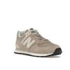 New Balance 574 Beige Unisex Sneakers Tan Off-White U574WO2