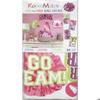 Repositionable Stickers On the Theme of Pom Pom Girls